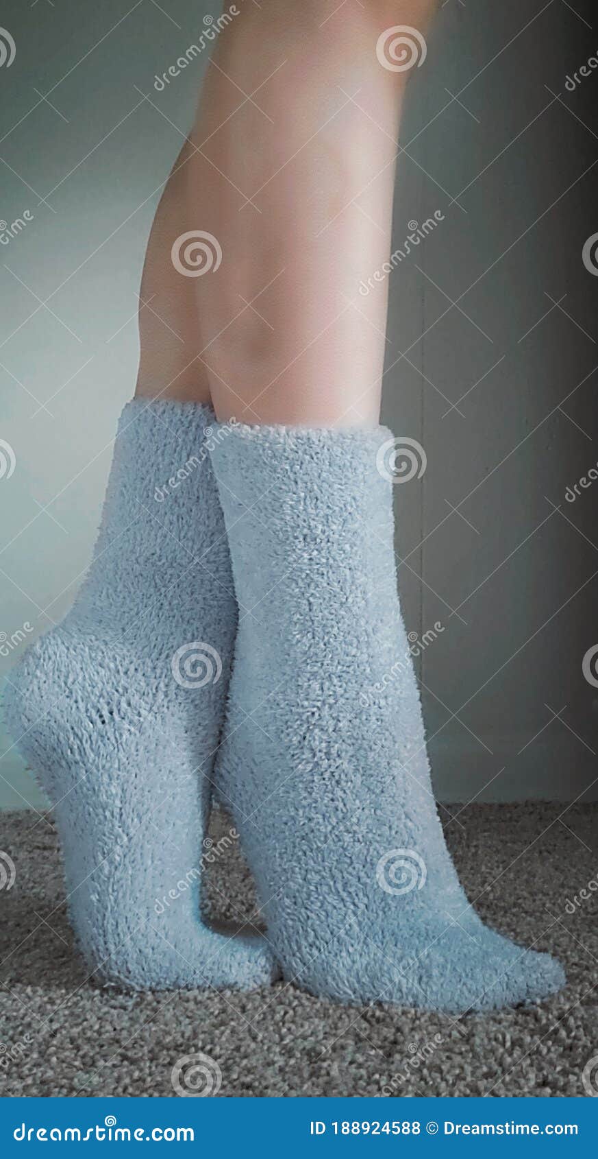 Fuzzy Socks stock photo. Image of beautiful, winter - 188924588