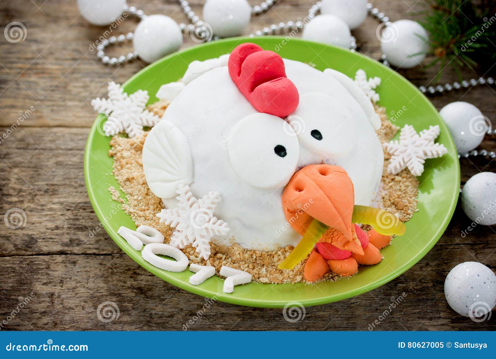 Gateau De Coq De Gateau De Coq Gateau De Poule Gateau De Poulet Gateau D Oiseau Fe Image Stock Image Du Fond Claus