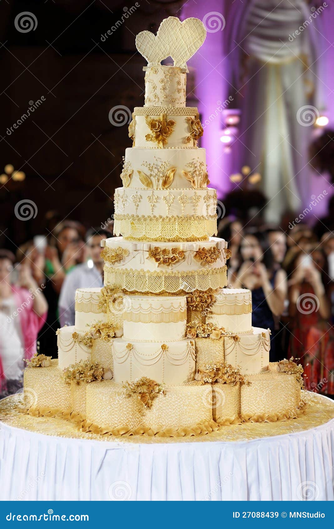 Gateau De Mariage Geant Image Stock Image Du Detail