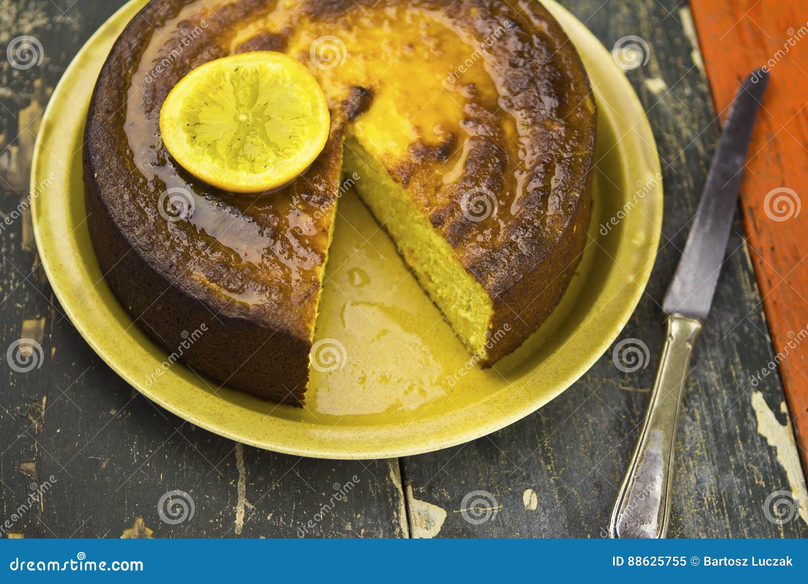 Gateau Marocain D Amande Orange Image Stock Image Du Saveur Orange