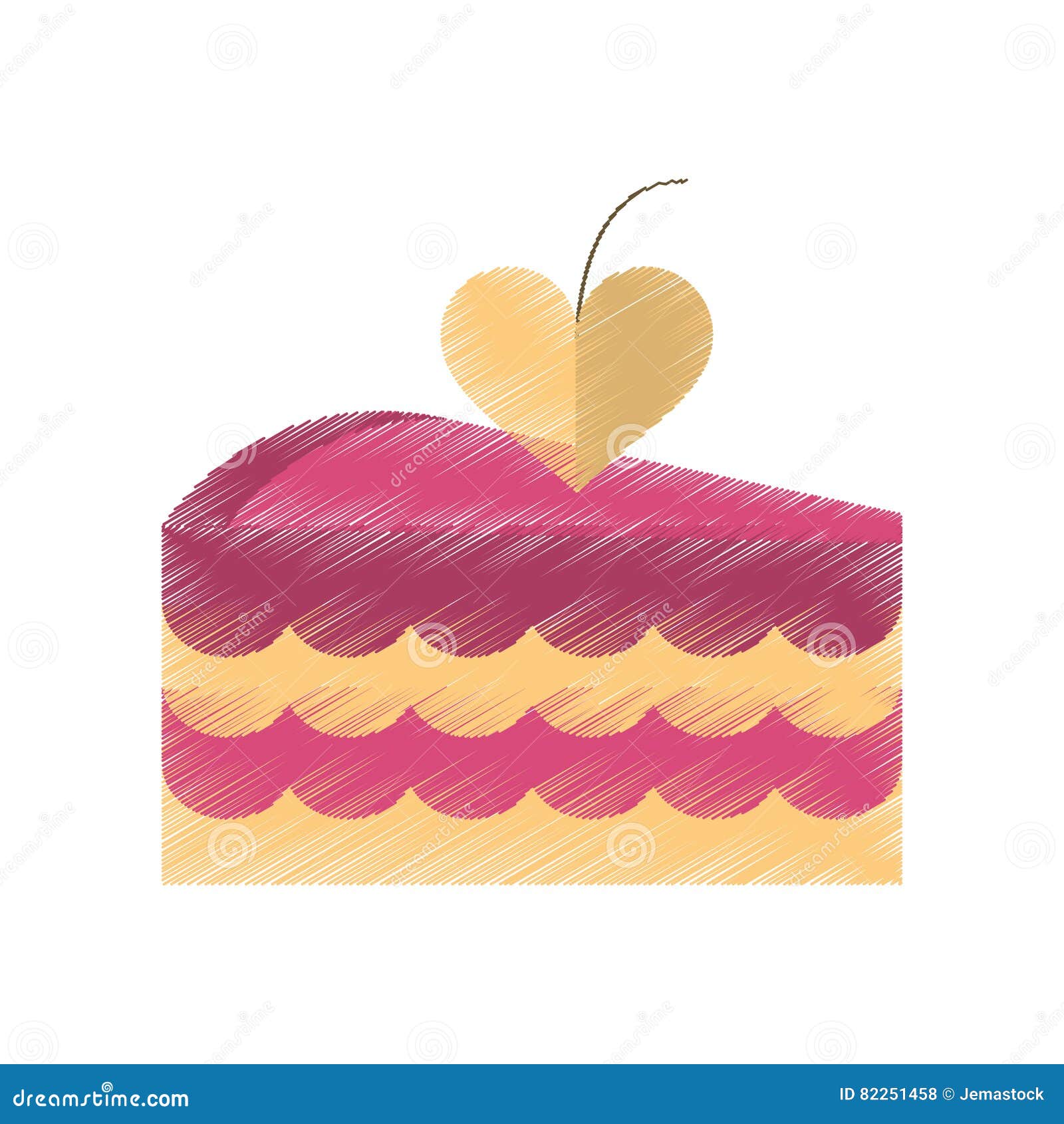 Gateau Rose Delicieux De Dessin Avec Le Coeur D Amour Illustration De Vecteur Illustration Du Valentine Recette Gateau Rose Delicieux De Dessin Avec Le Coeur D Amour Illustration De Vecteur Illustration Du Valentine Recette
