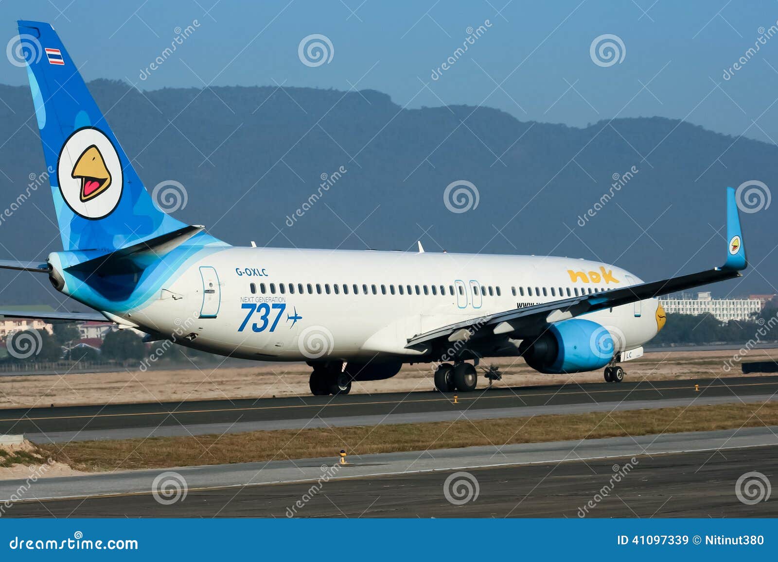 G-OXLC Boeing 737-800 Of NokAir Editorial Stock Image