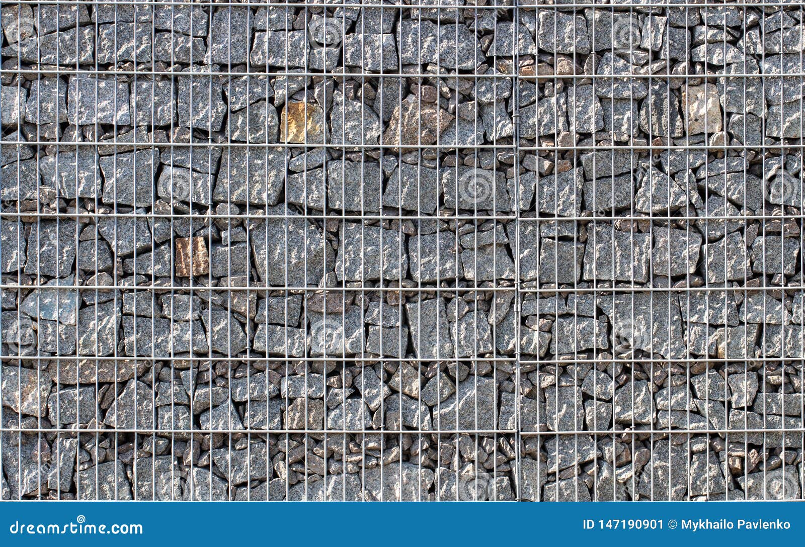 Gabion Stone Wall, Gabion Baskets To Protect Falling Rocks From The