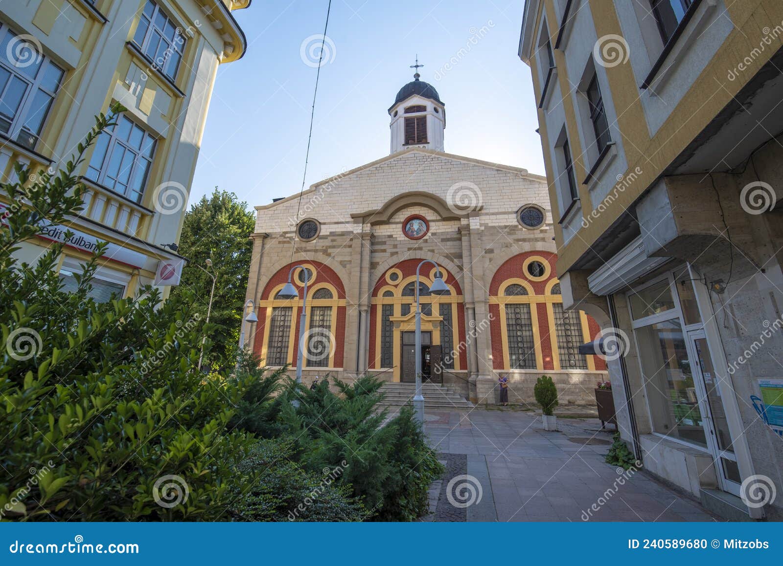 the cathedral church st. trinity in gabrovo, bulgaria