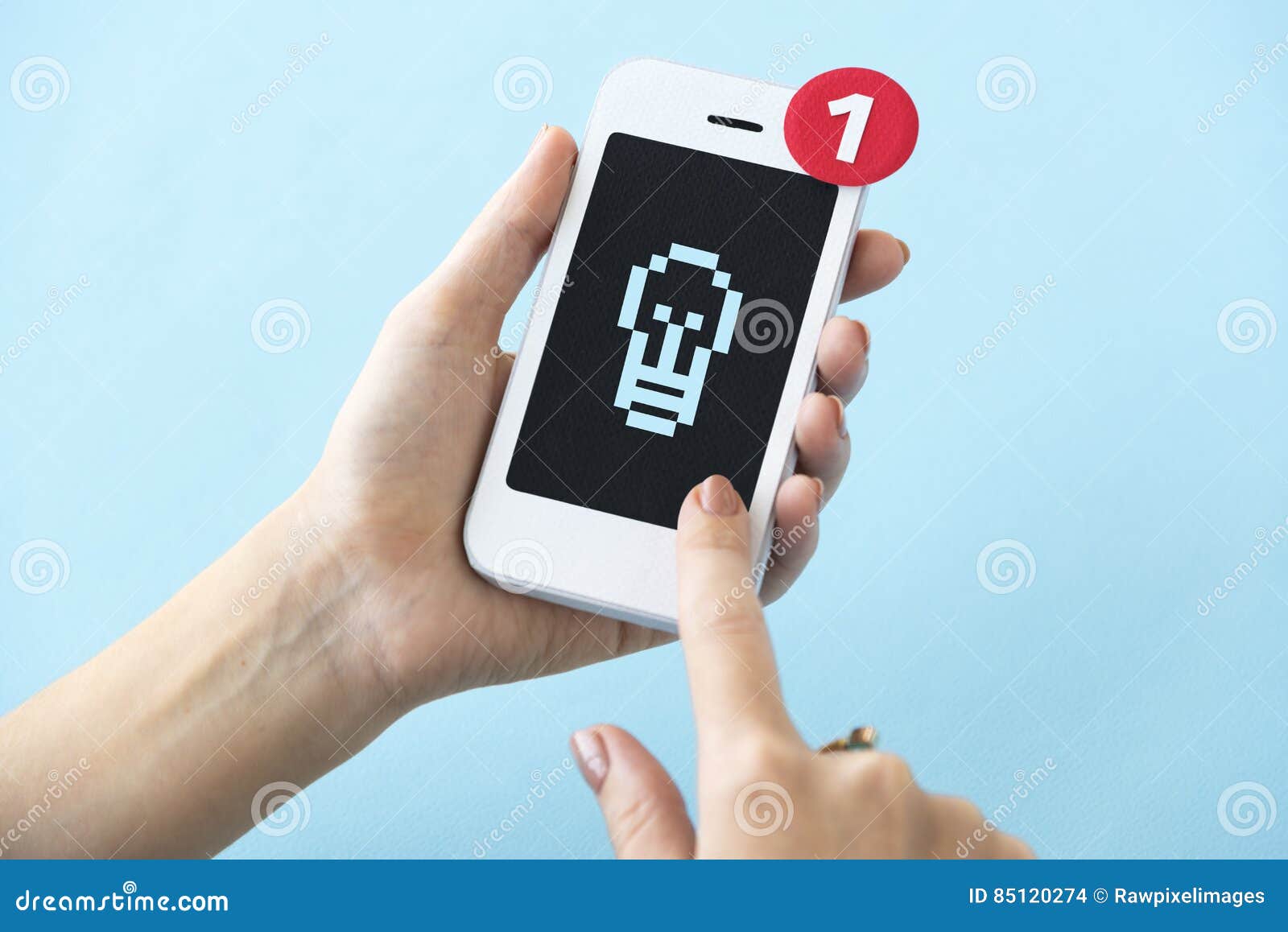 Gadget Application Technology Icon Concept Stock Photo - Image of