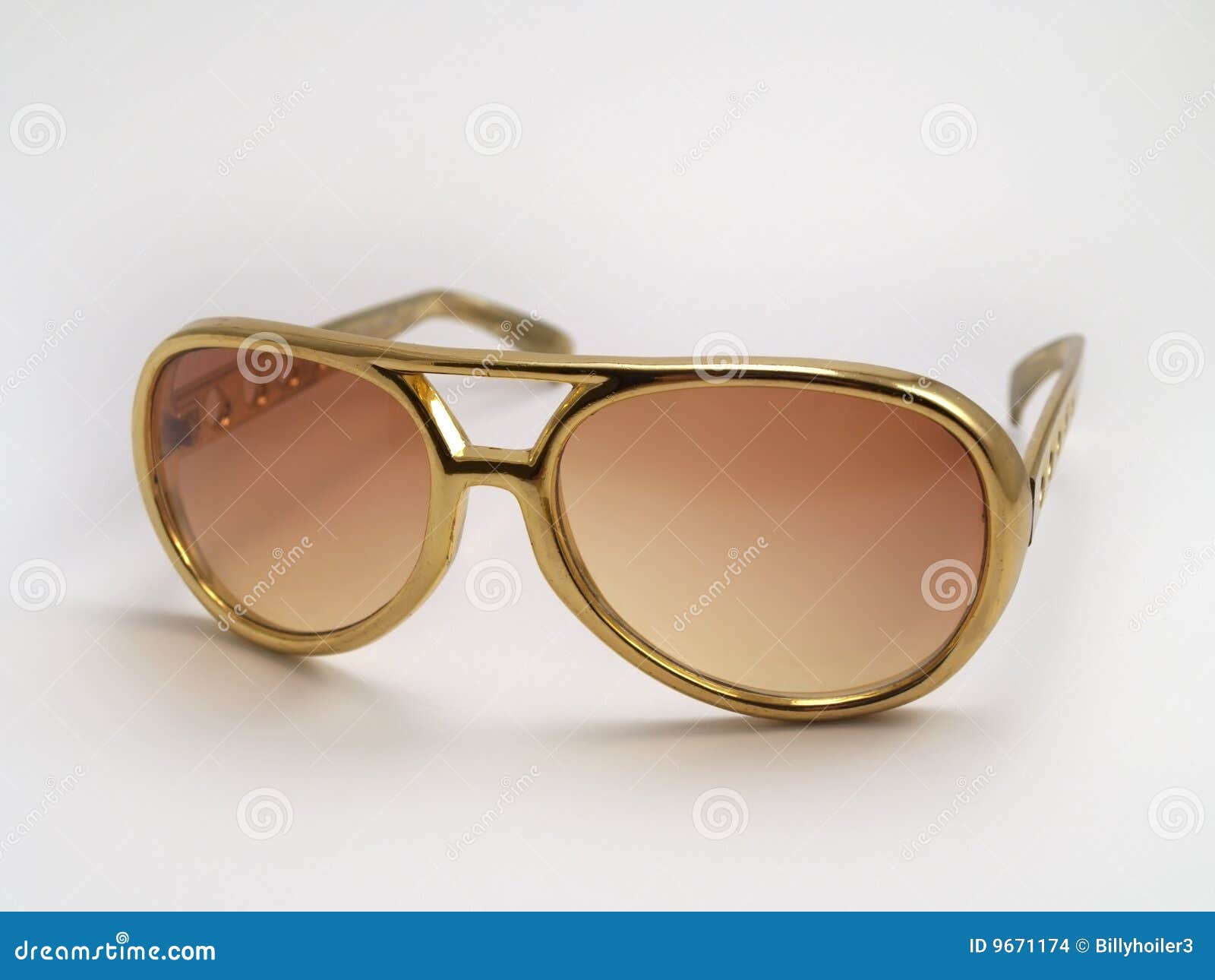 Gafas Sol De Elvis Presley Del Oro Foto de archivo - Imagen de cortinas, cobarde: 9671174