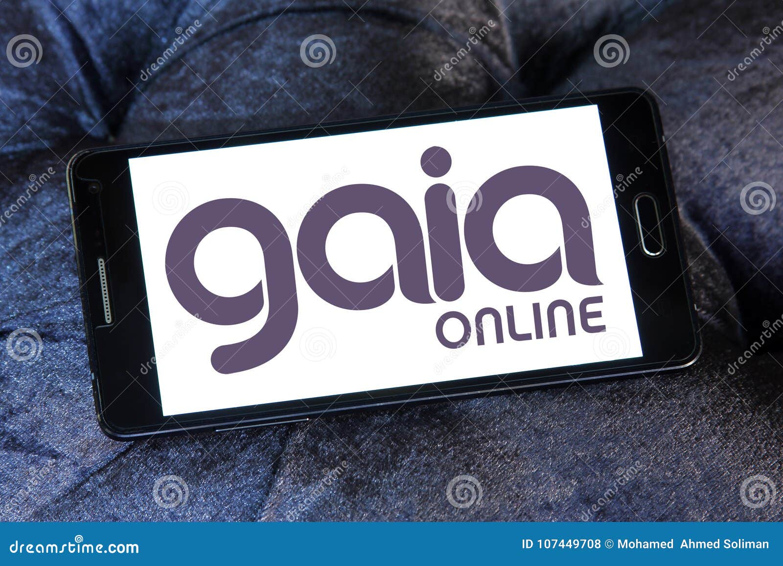 Gaia Online Social Networking Website Logo Editorial Stock Photo - Image of  icon, application: 107449708