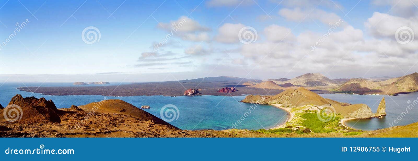 galapagos islands panorama