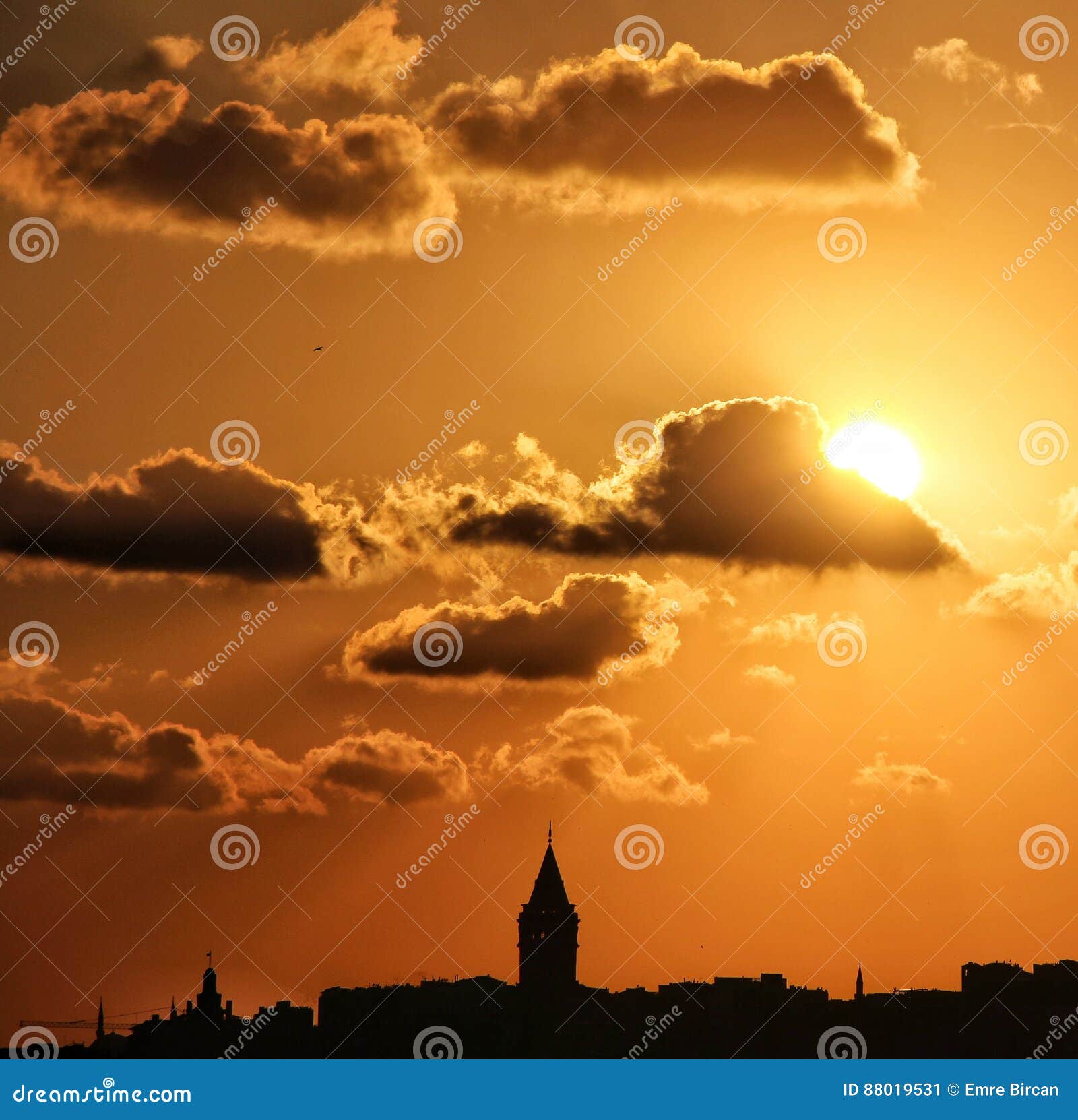 Galata sunset istanbul Uskudar Landscapes