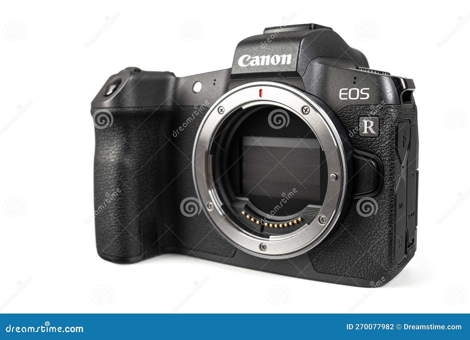 GALATI, ROMANIA February 21,2023 Image of Canon EOS R Mirrorless