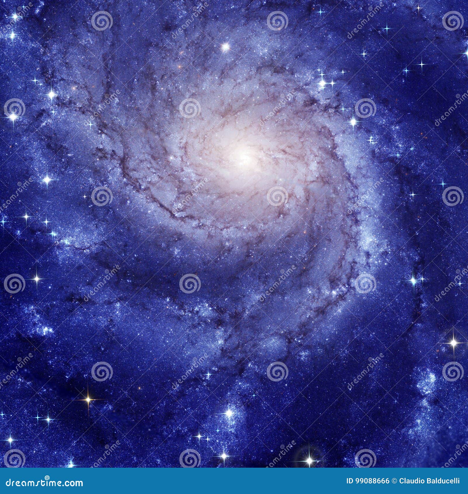 Galaxia espiral M101 foto de archivo. Imagen de ...