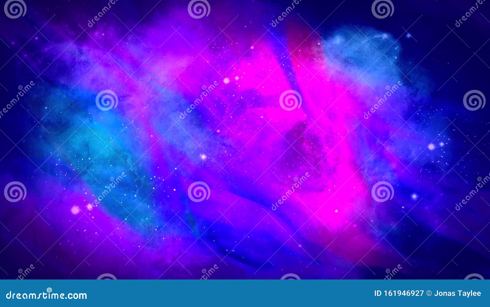 Galaxie Bleue Violet Rose éclat De Couleur De L'espace Avec étoiles Image  stock - Image du souffle, futuriste: 161946927