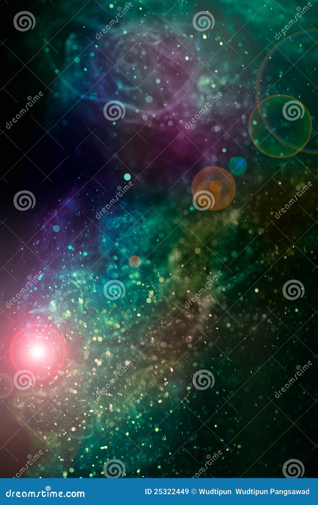 Galaxy Abstract by Smoke and Drop Bokeh Stock Image Image of scented