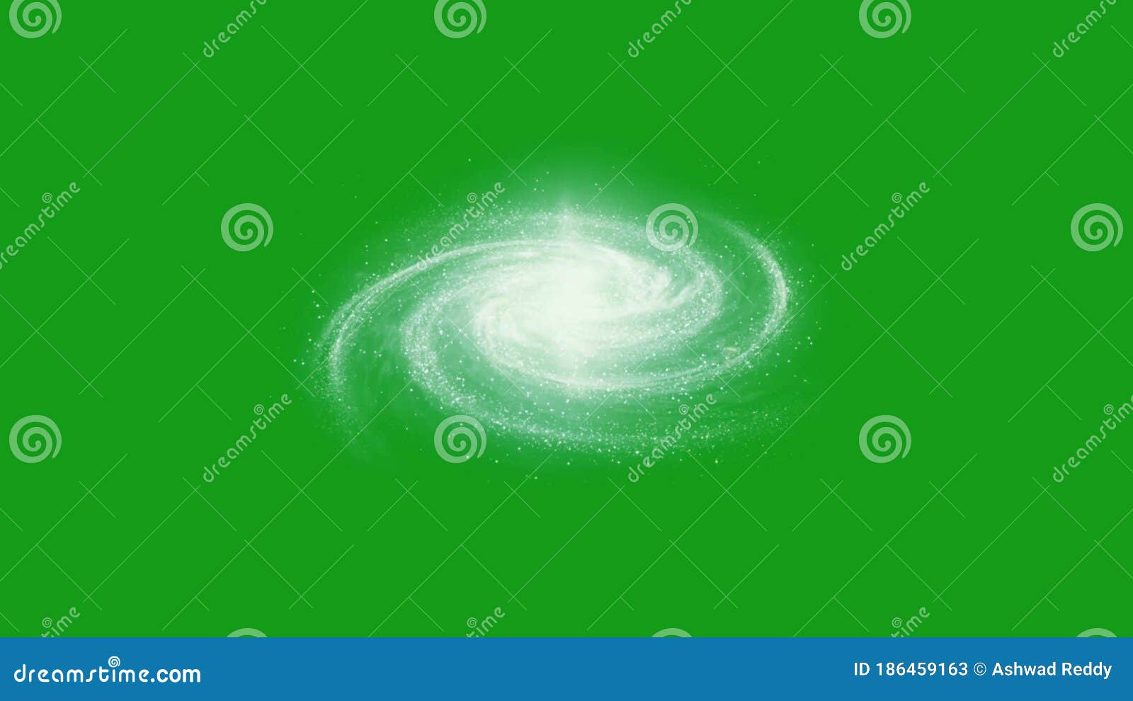 Galaxy with Green Screen Background Stock Video Video of galaxy, system 186459163
