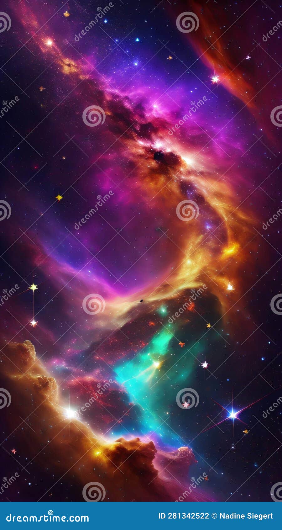 Galaxy Space Wallpaper 8K