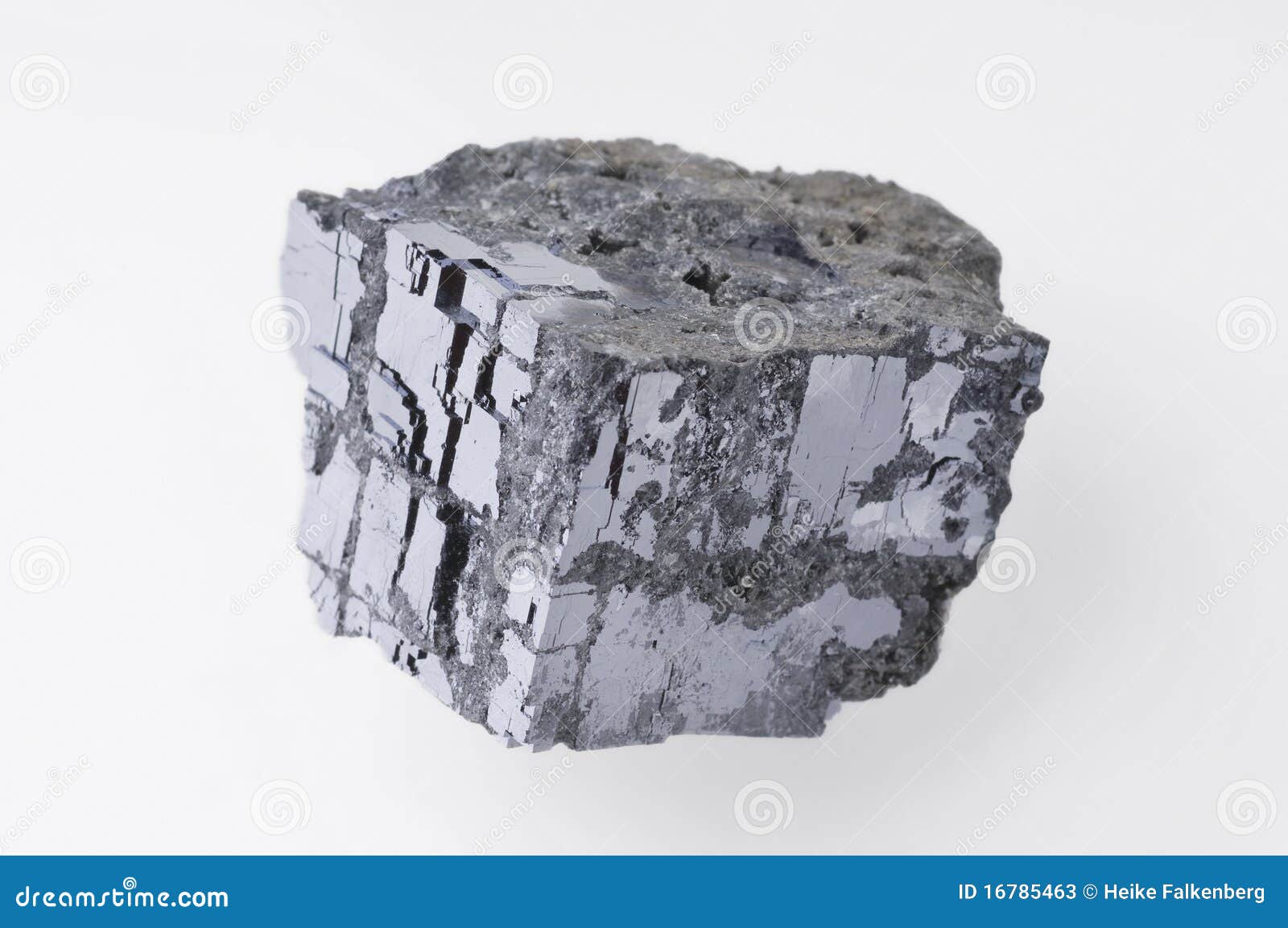 Galena Mineral stock image. Image of mineralogy, nature 16785463