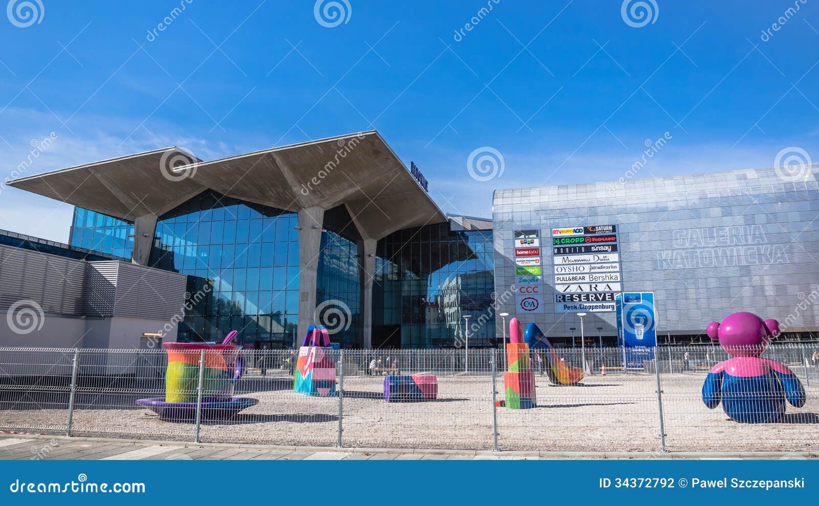 Galeria Katowicka photographie éditorial. Image du industriel 34372792