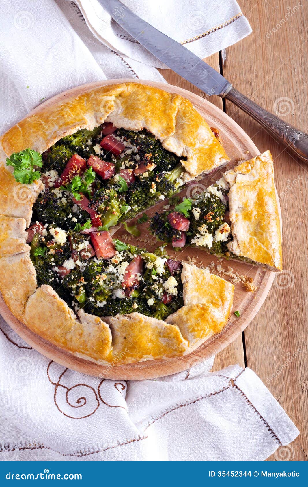 Galette stock photo. Image of cake, bread, savory, goat 35452344