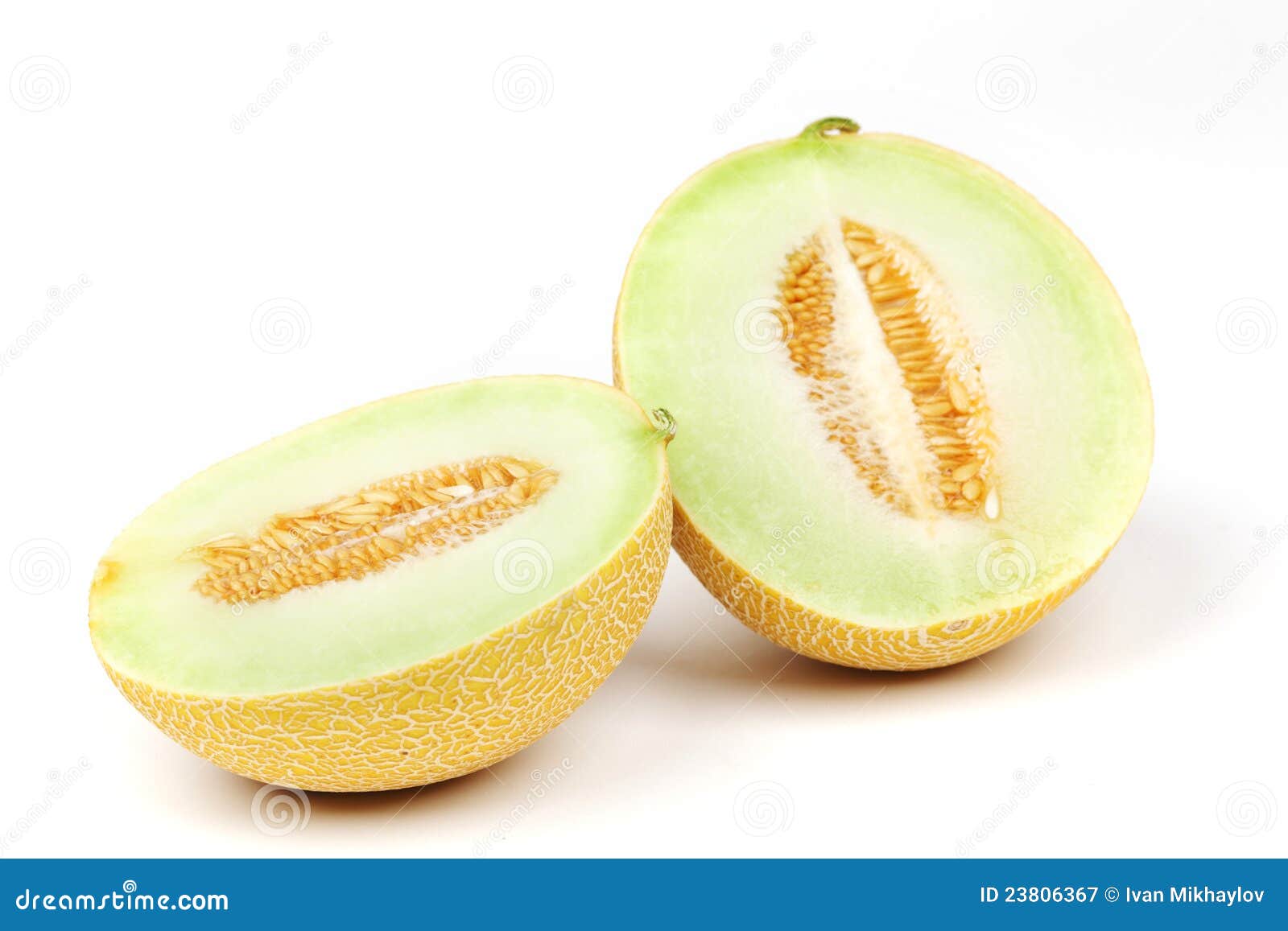 Galia melone stock image. Image of open, fruit, nutrition 23806367