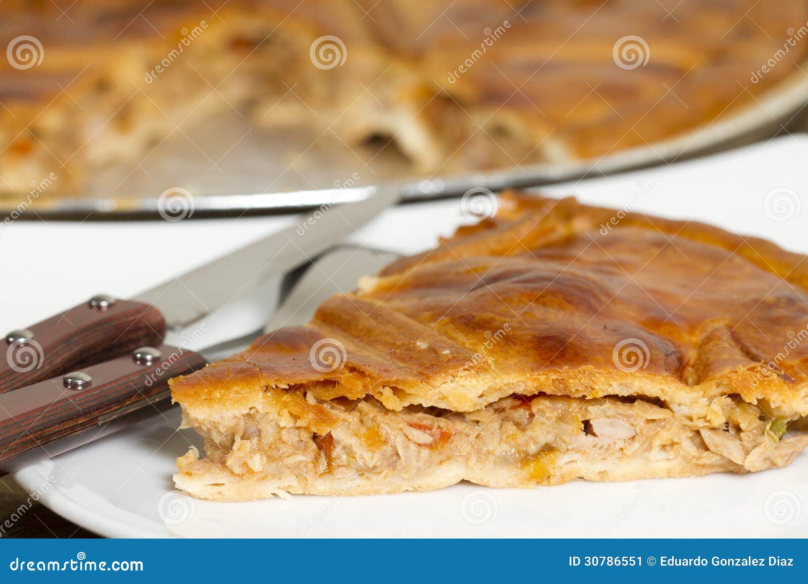 Galician pie stock image. Image of stuffed, domestic - 30786551