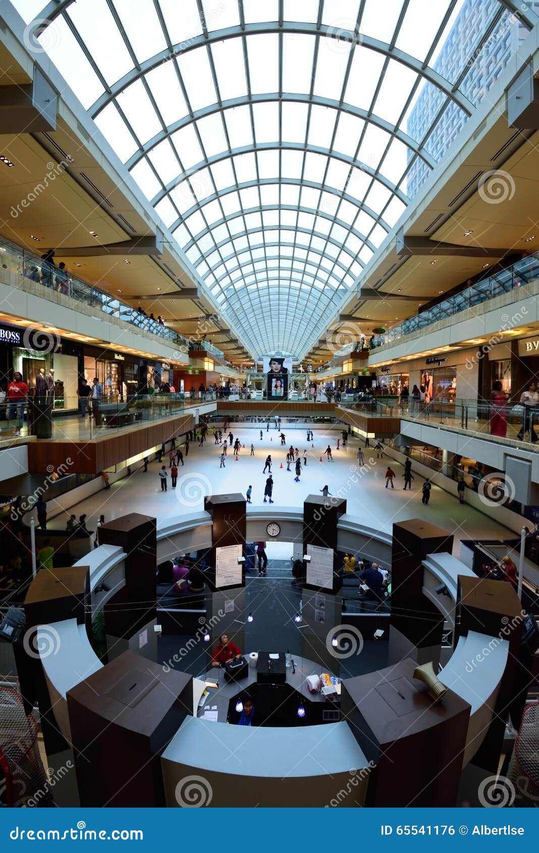 The Galleria Mall in Houston, Texas Editorial Image - Image of