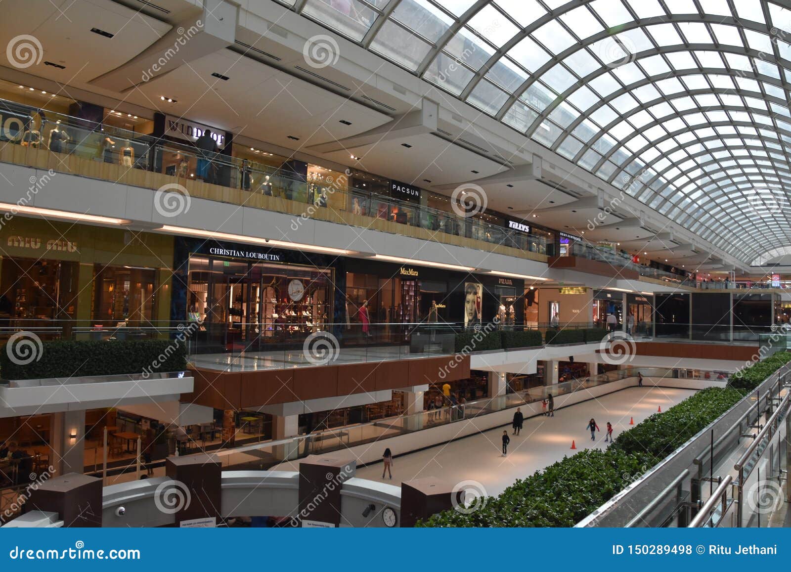 The Galleria Mall In Houston, Texas Editorial Stock Photo - Image of