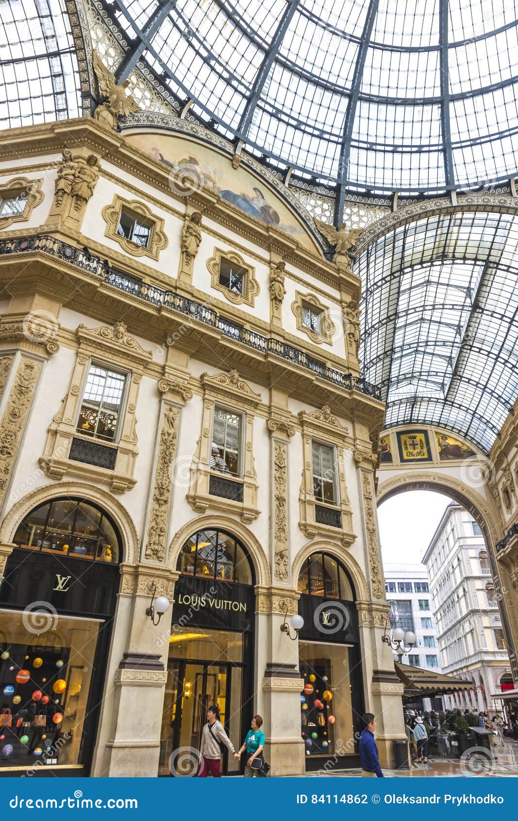 Lighting design for the Galleria Vittorio Emanuele in Milan by