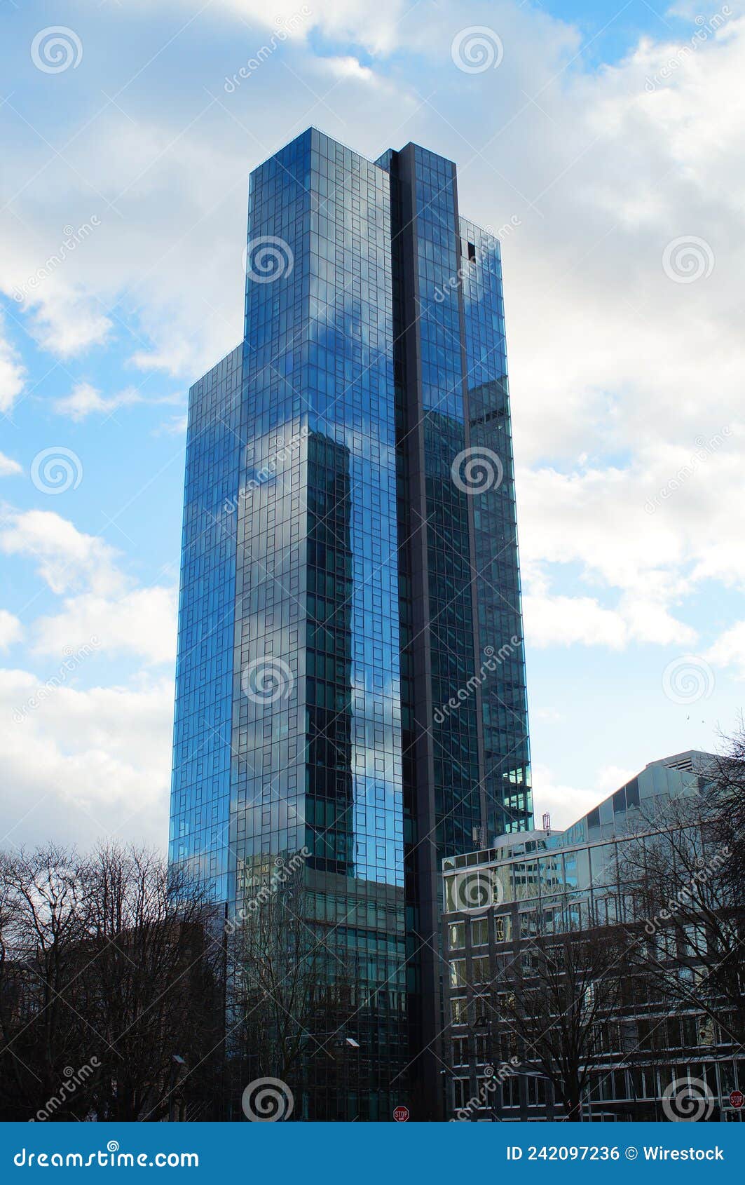 The Gallileo Tower in Frankfurt Editorial Photo - Image of main ...