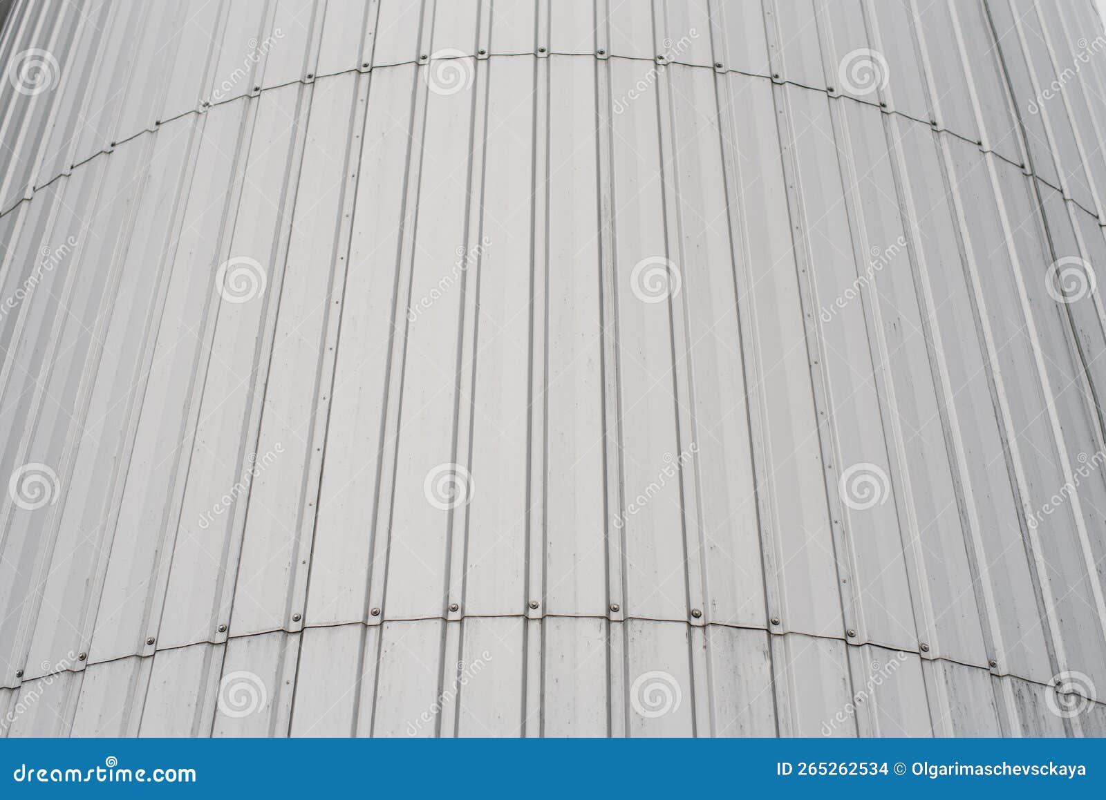 Galvanized Steel Construction Background Stock Photo Image of
