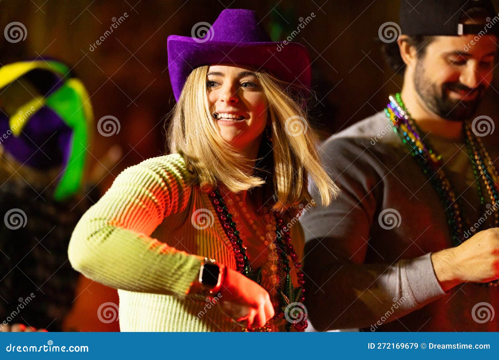 what time is the mardi gras parade in galveston texas