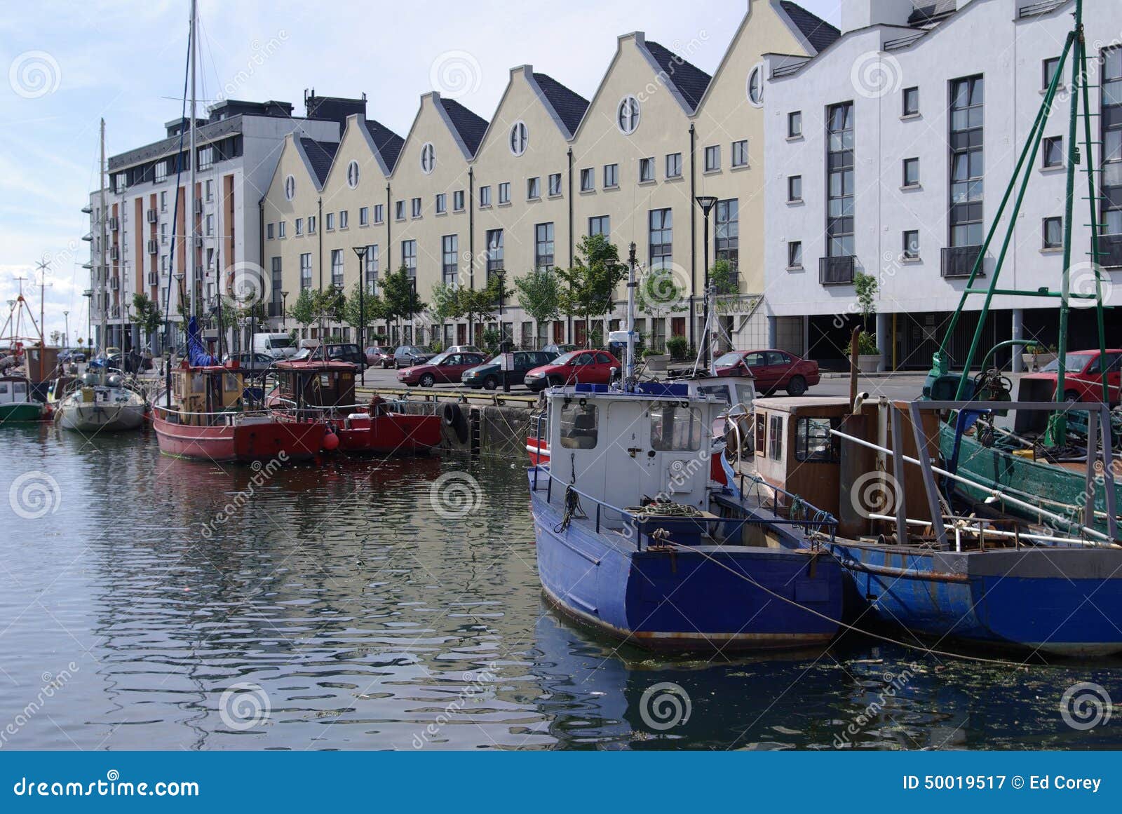 Galway Fishing Fleet stock image. Image of fleet, wood 50019517