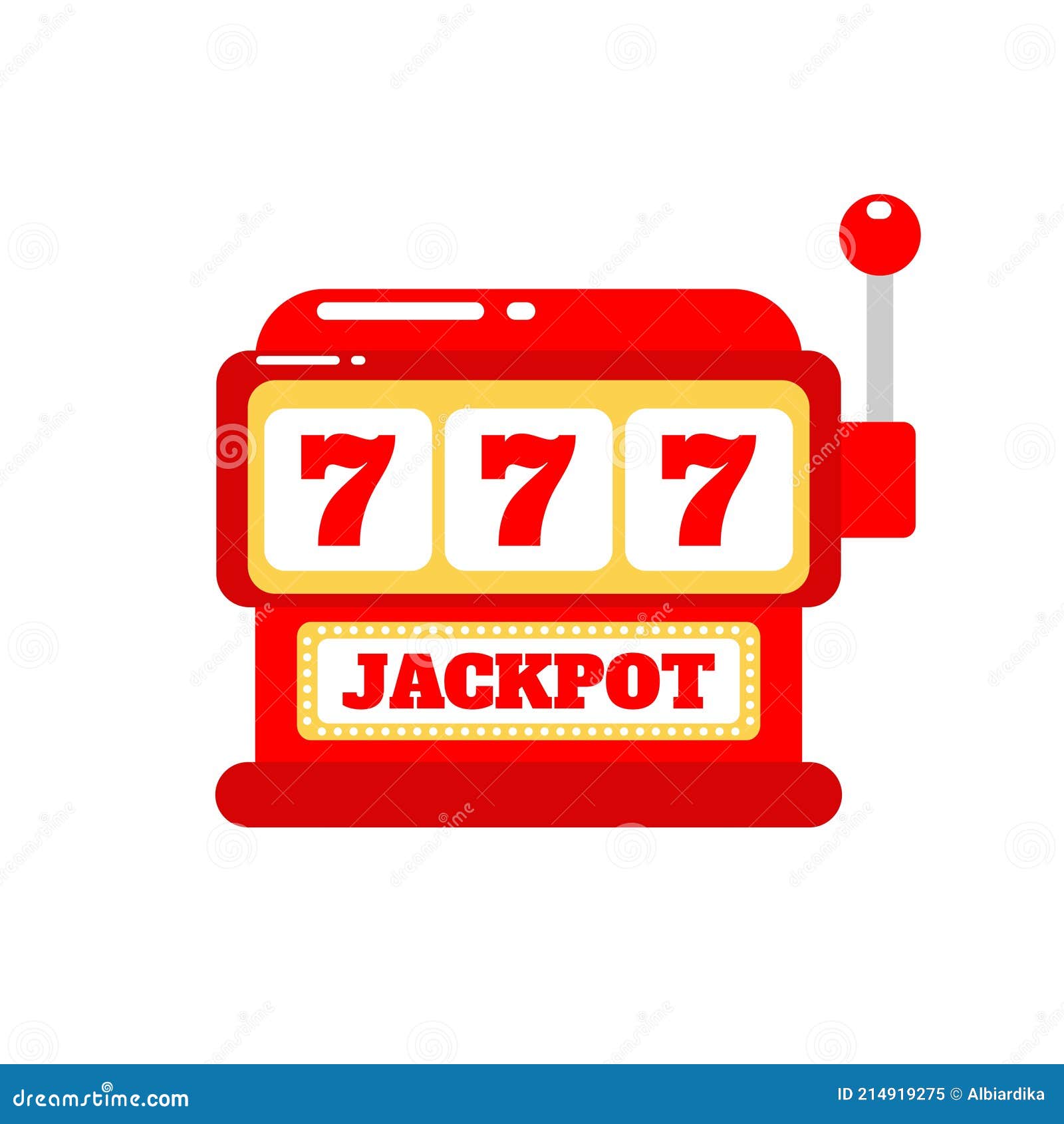 Gamble Casino Slot Game Machine Cartoon Doodle Flat Design Vector ...