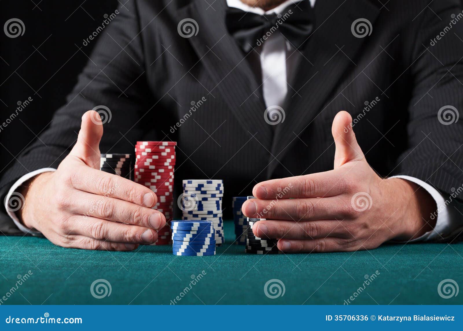 gambler wins all the money