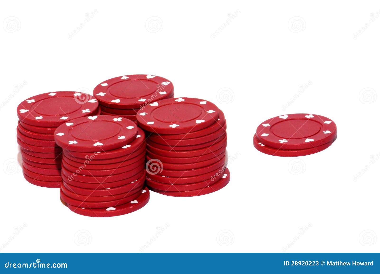Gambling Chips stock image. Image of dealing, poker, game 28920223