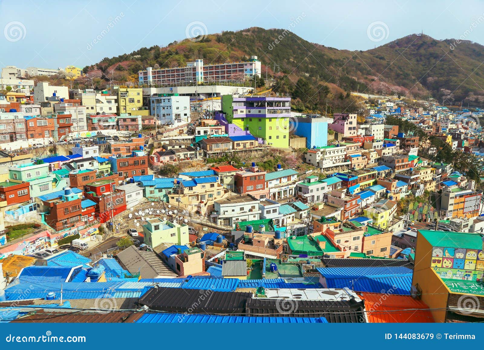 The Gamcheon Cultural Village Landmark Of Busan Editorial Stock