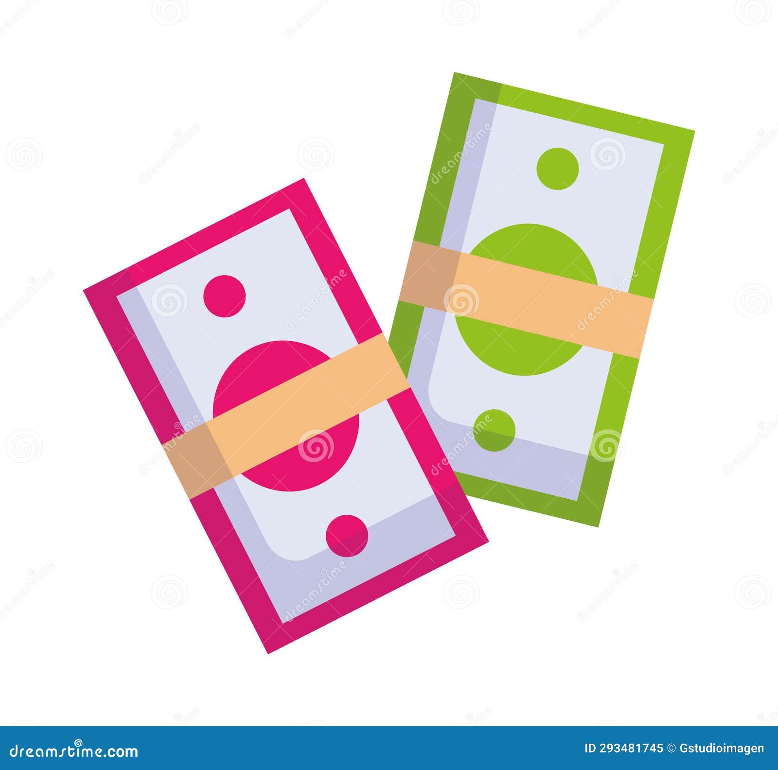 Game board cash stock vector. Illustration of exchange 293481745