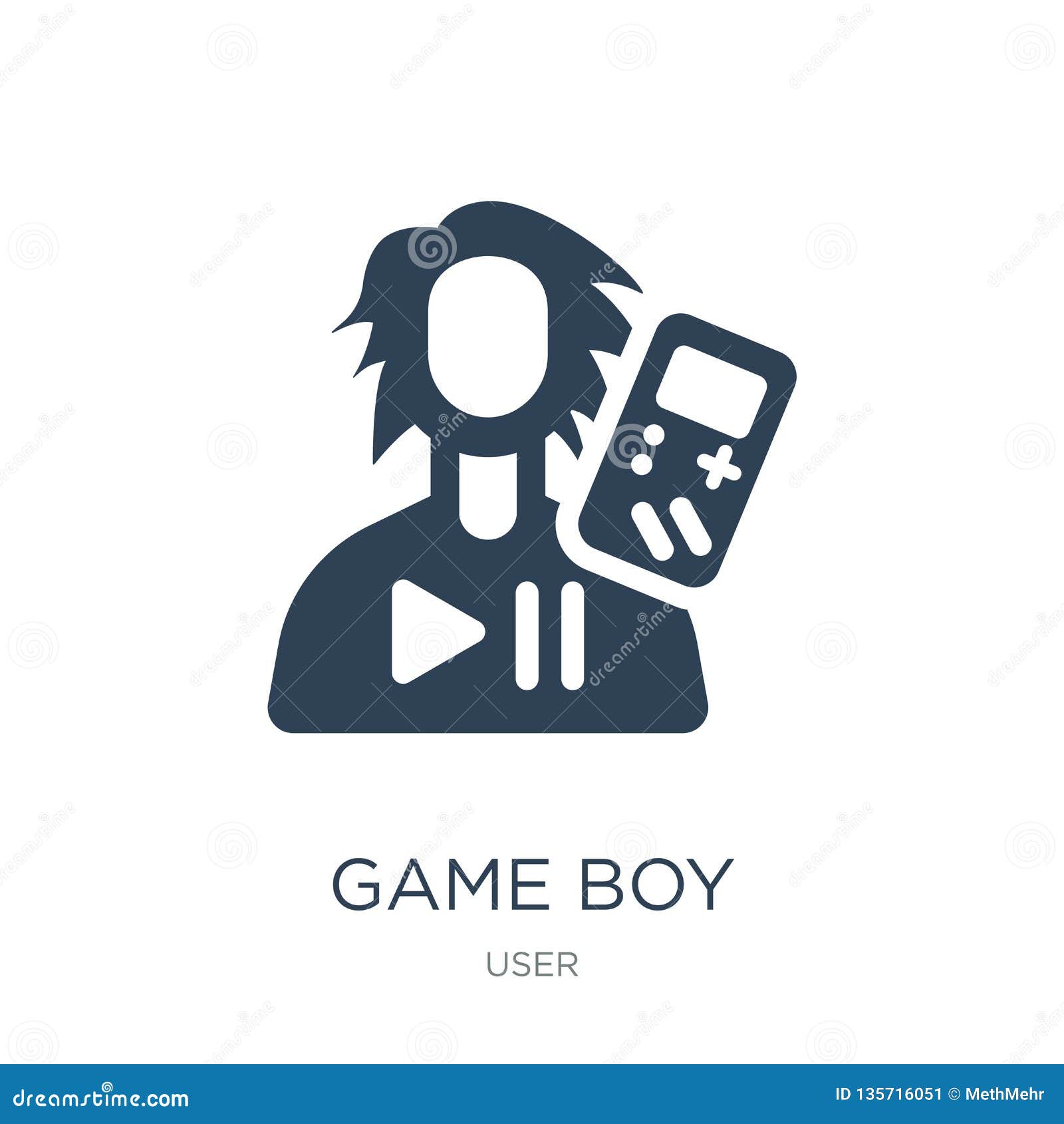 Download Game Boy Icon In Trendy Design Style. Game Boy Icon ...