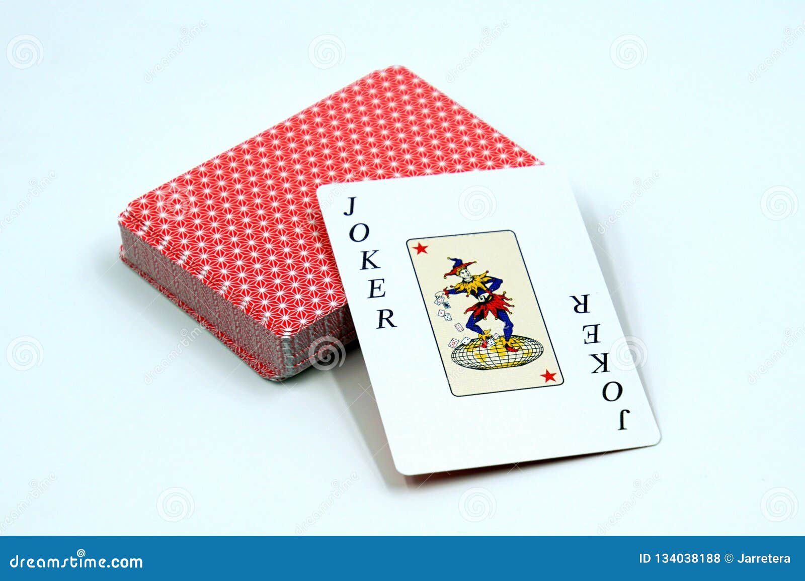 Game card Joker editorial stock photo. Image of sign