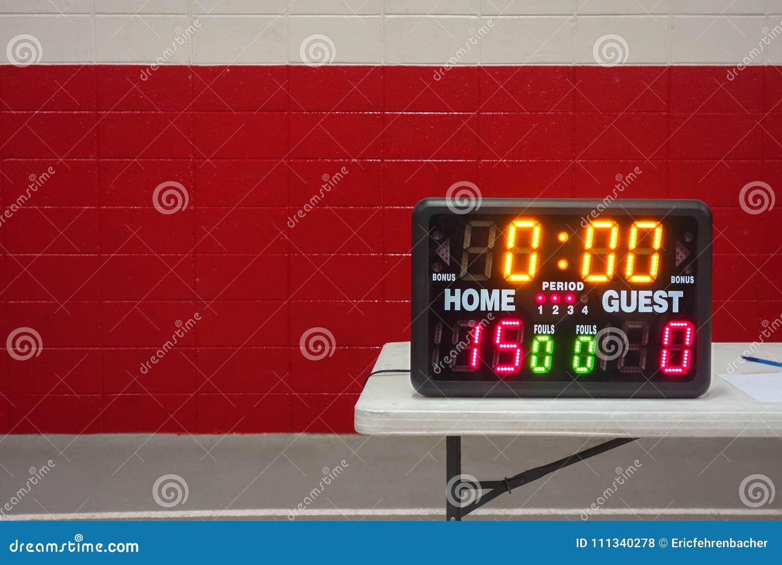 Scoreboard In A High-speed Train With A Train Speed Of 140 Km H Royalty ...