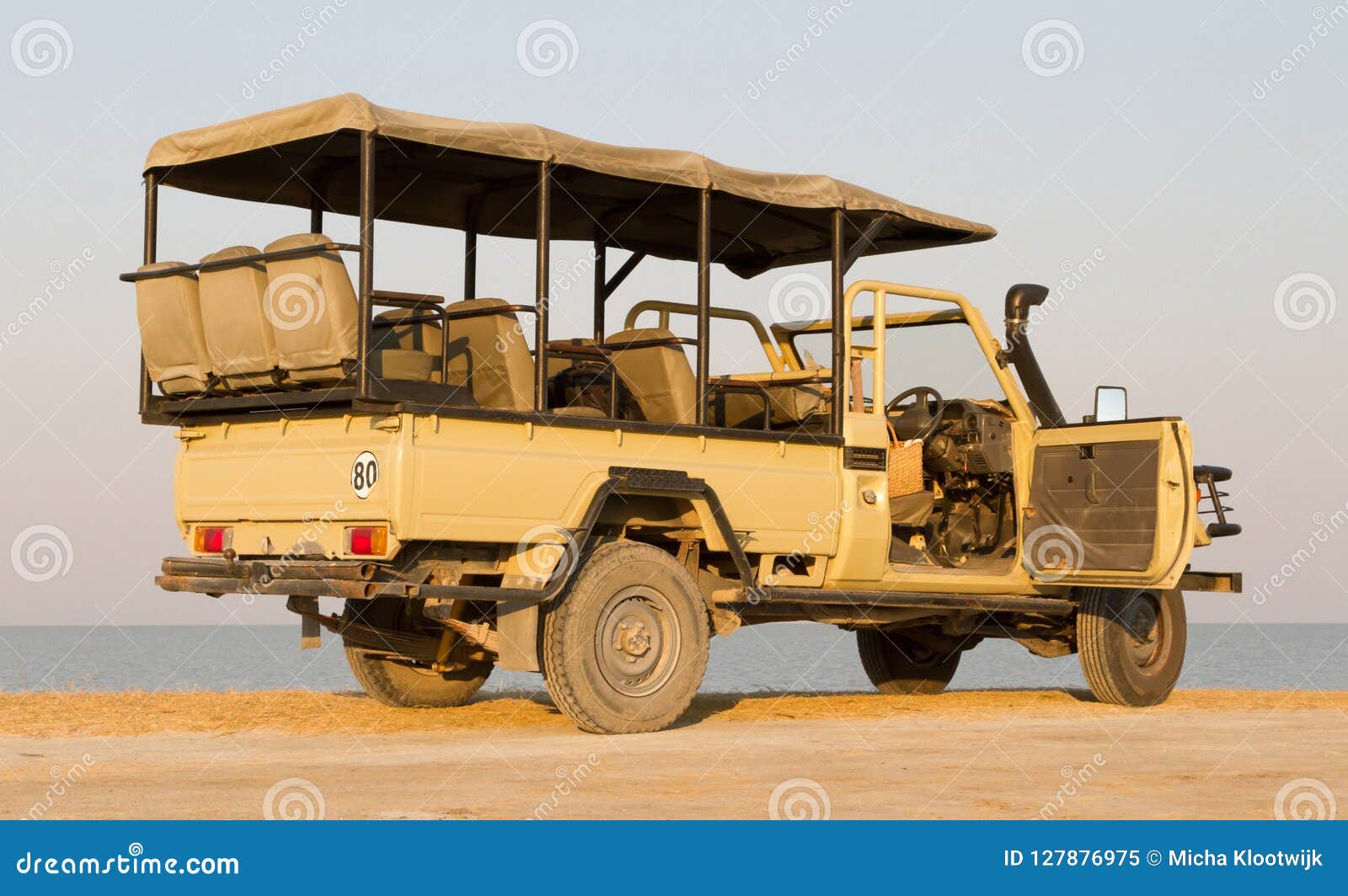 Game drive vehicle stock image. Image of front, botswana 127876975