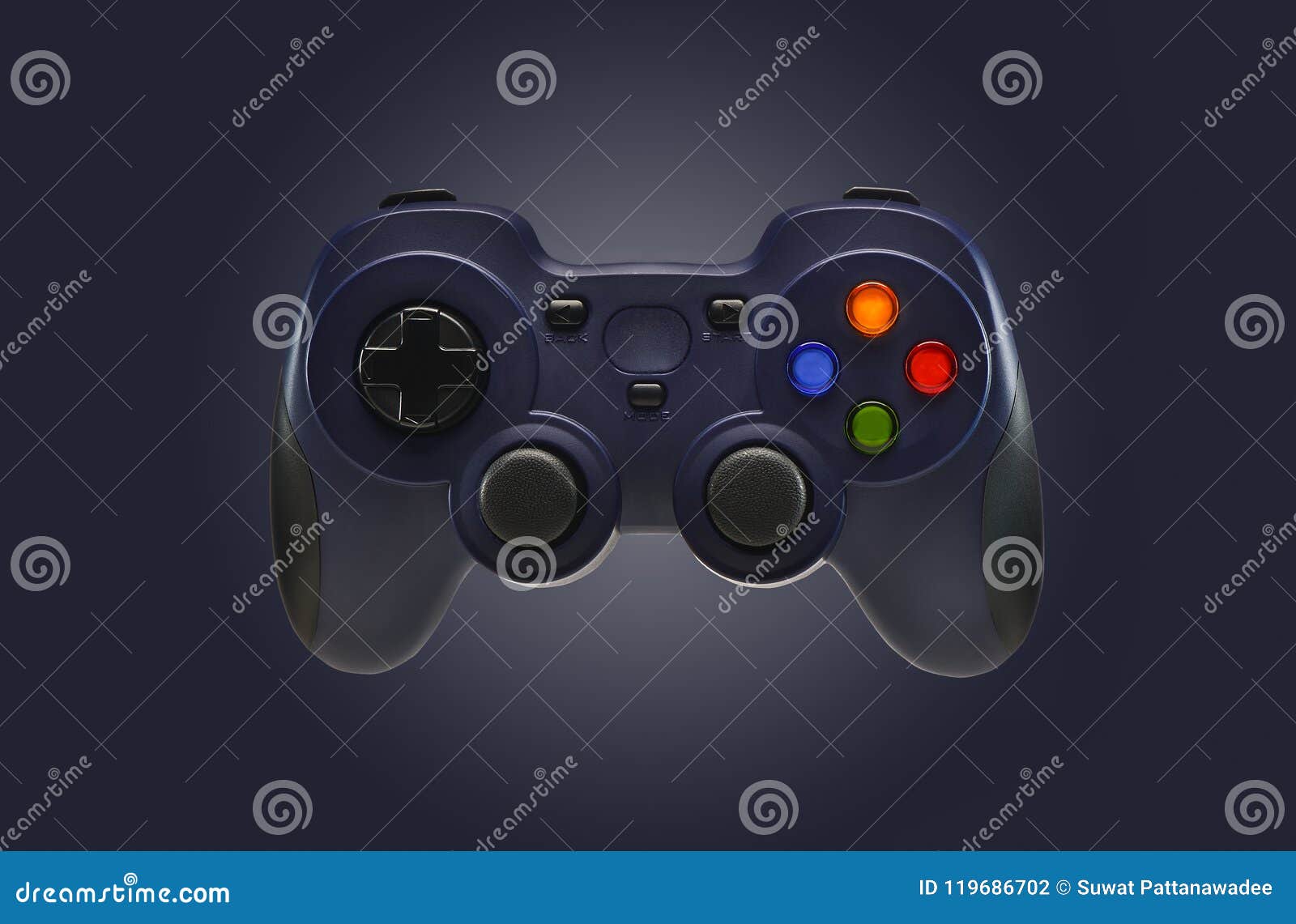 Game joystick stock photo. Image of leisure, accessory 119686702