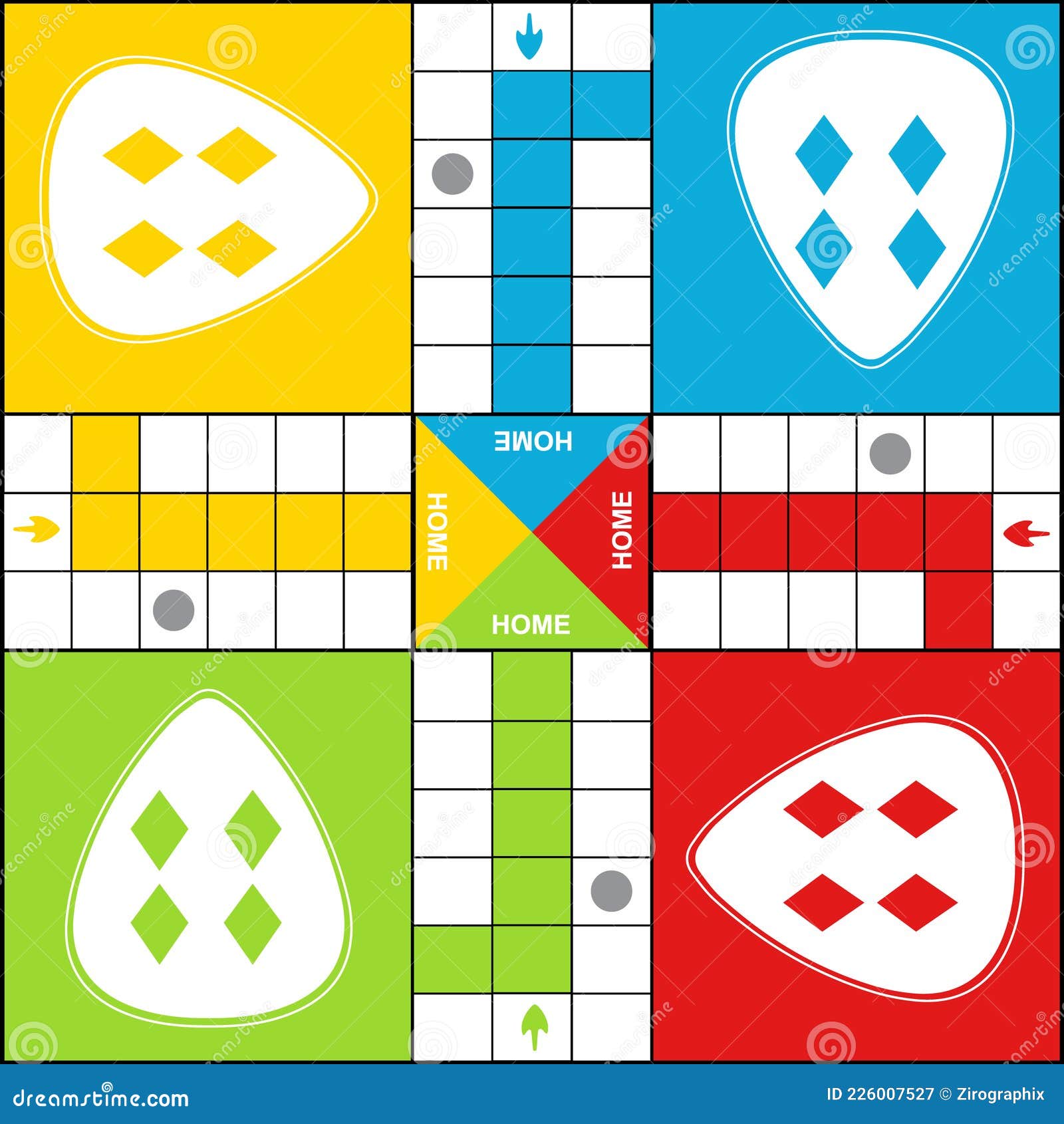 Ludo Board Game Vector Art, Icons, and Graphics for Free Download