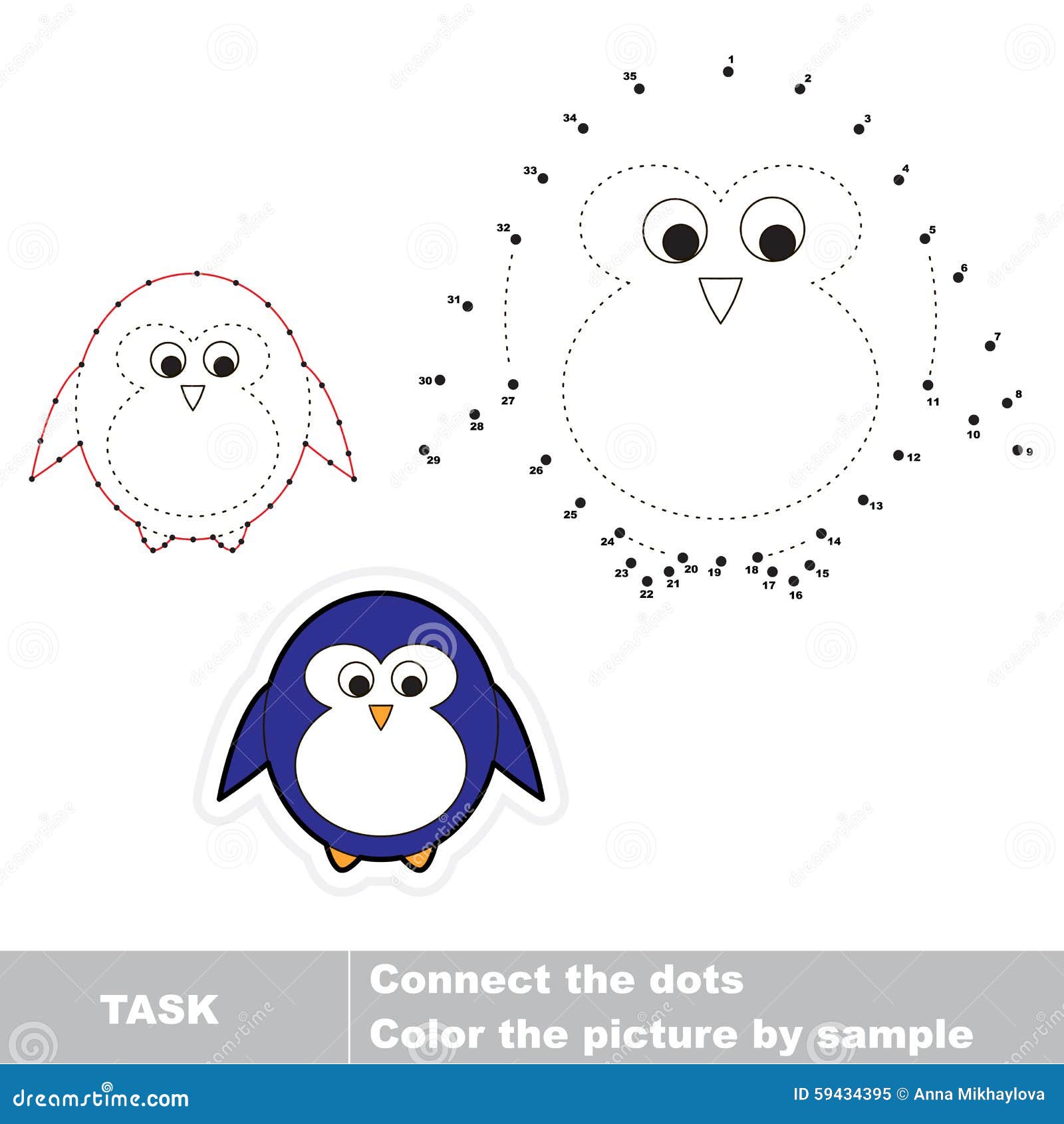 penguin silhouette connect the dots penguin silhouette connect the dots