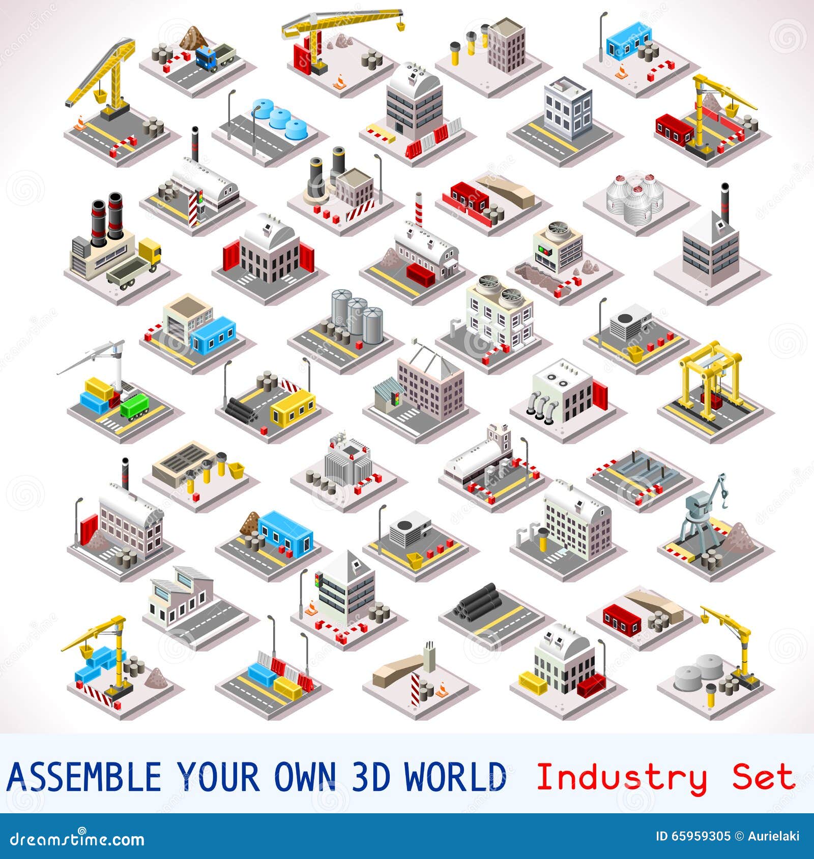 Free Vector  Isometric mining game level template