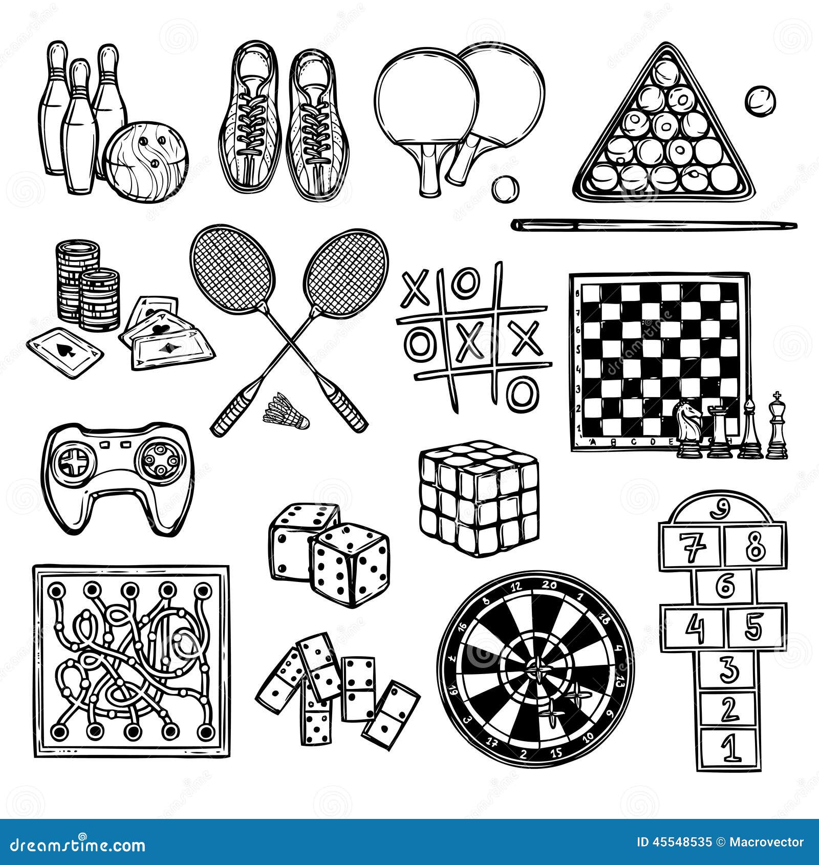 Darts Game Icon Clipart , Png Download - Indoor Games Images For Drawing,  Transparent Png - vhv