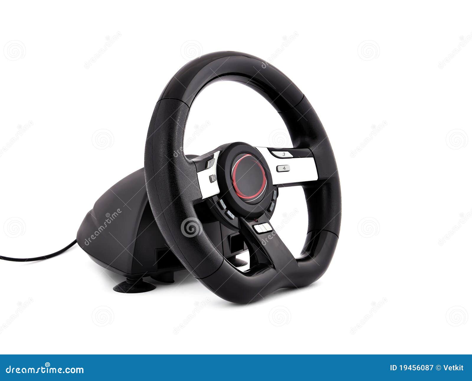 Game steering wheel stock image. Image of gear, game 19456087