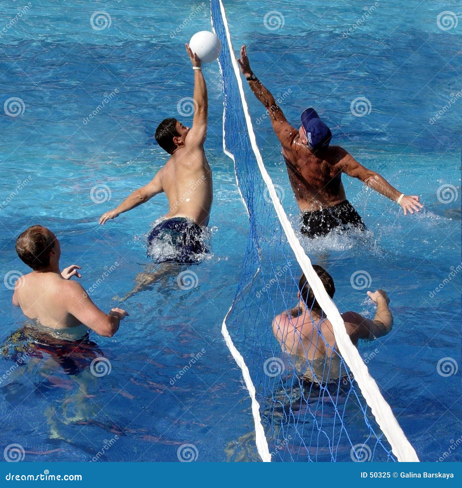 Game of water polo stock image. Image of male, cool, happy 50325