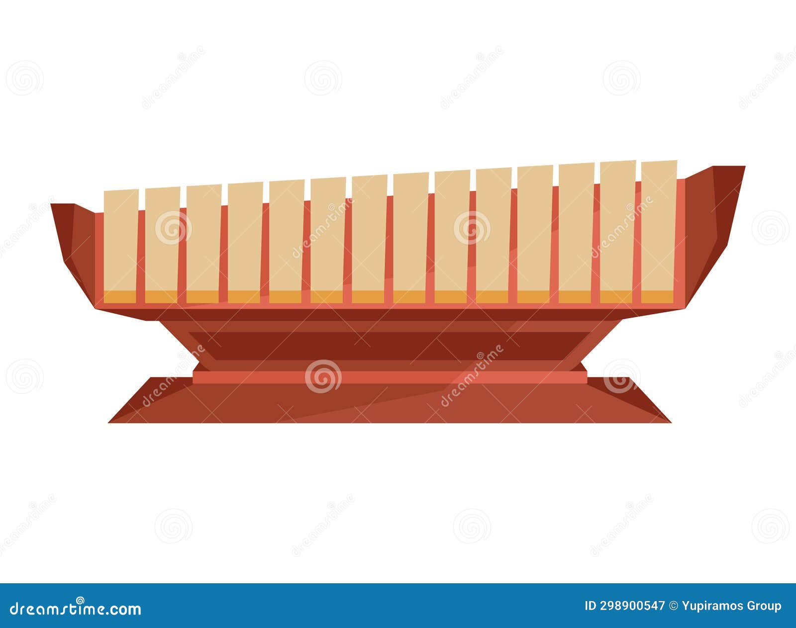 Gamelan Xylophone Illustration Stock Illustration Illustration of