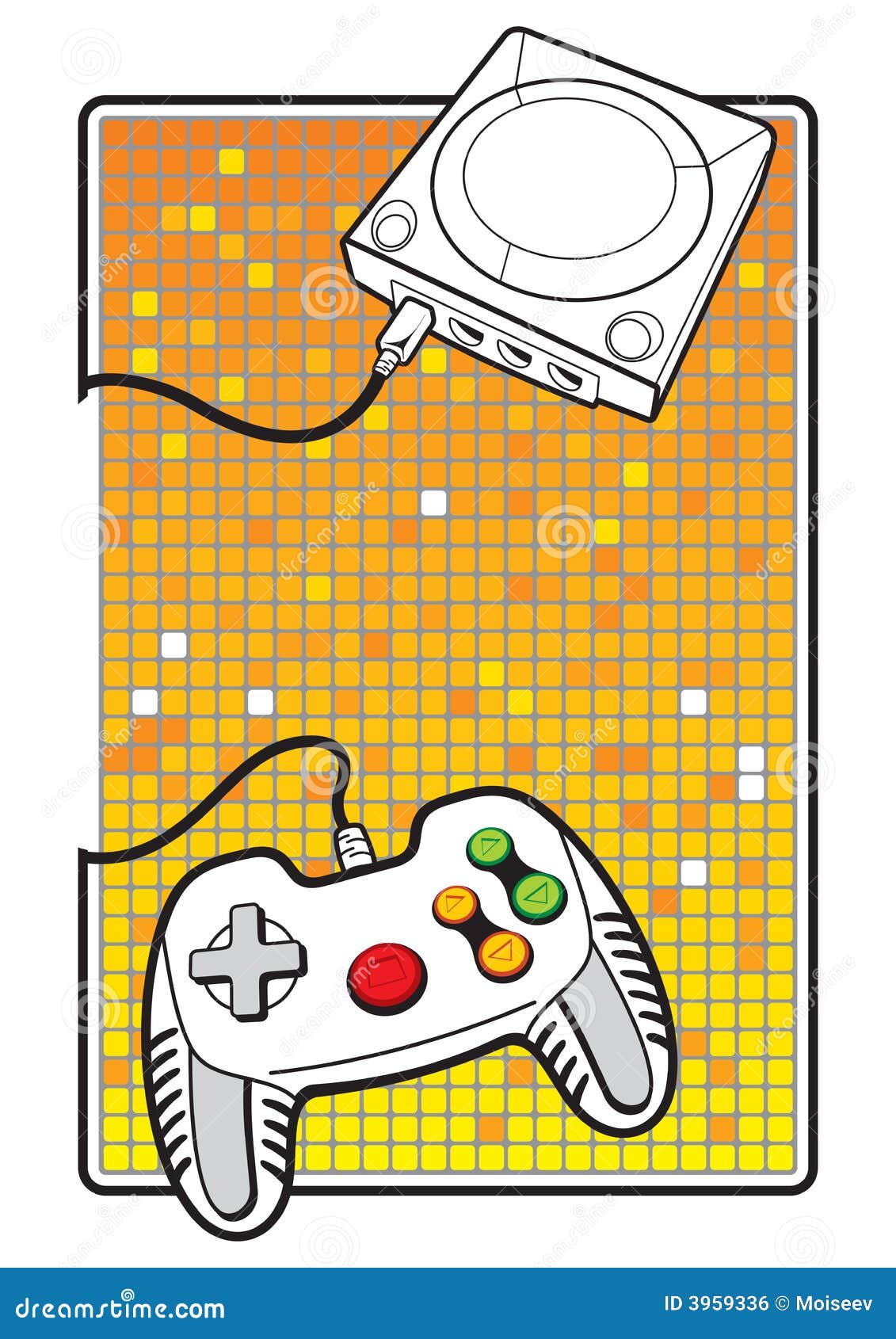 gamepad with console