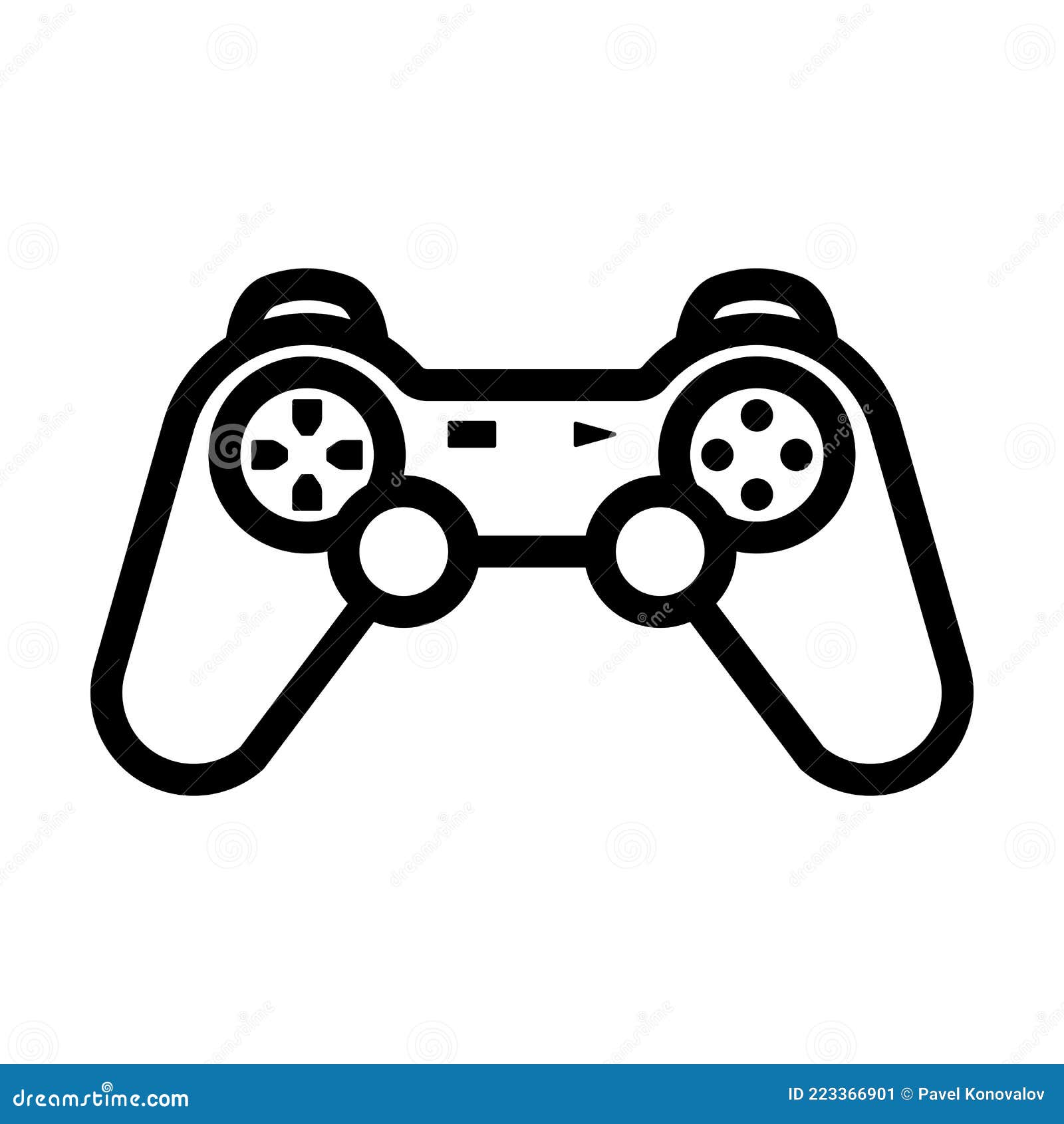 Download Controller, Gamepad, Video Games. Royalty-Free Vector